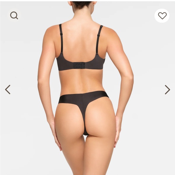 SKIMS ULTIMATE BRA TEARDROP PUSH-UP BRA | ONYX / 36 / A - Picture 3 of 6